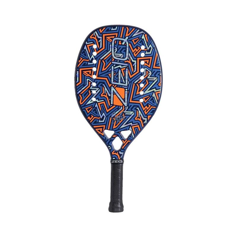 Raquete de Beach Tennis Zeiq Snake João Wiesinger Full Carbon